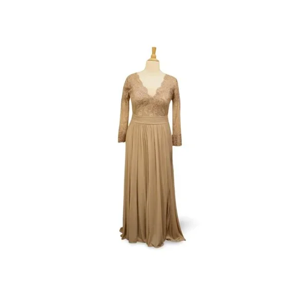 MGNY 72118 Taupe Mother of the Bride/Groom